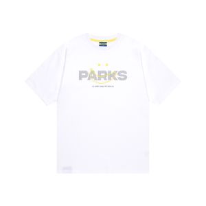 로고 자수 레터링 화이트