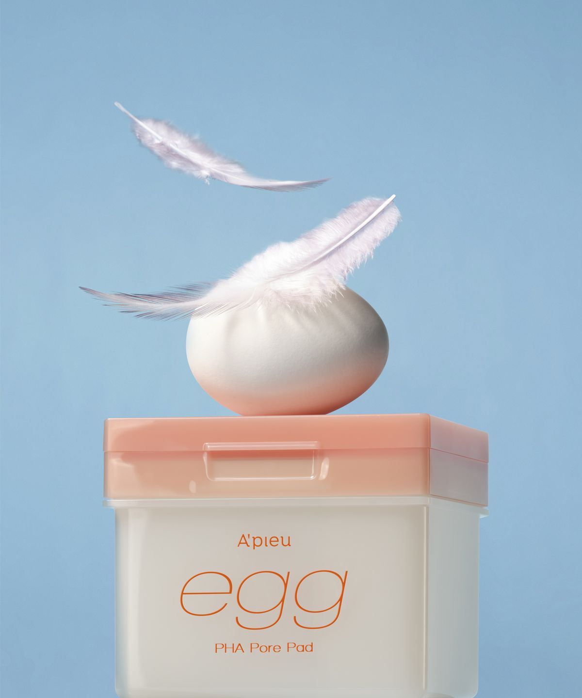 어퓨(APIEU) EGG PHA 깐달걀 모공 패드 (80매/180g)