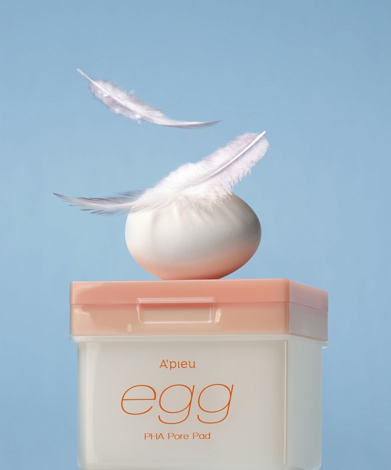EGG PHA 깐달걀 모공 패드 (80매/180g)