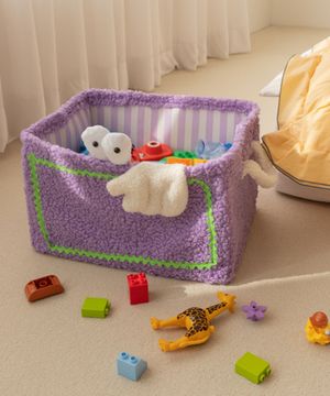 패브릭 펠트 장난감 레고 기저귀 정리함