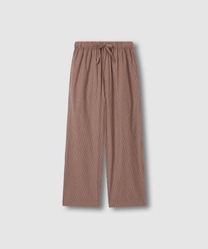 [공용] 60수 코튼 10부 라운지 팬츠 [S-XL]_다크 브라운