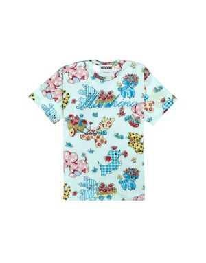 카툰 패턴 티셔츠