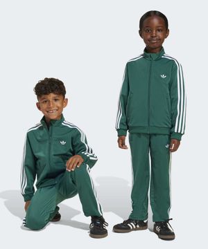 파이어버드 트랙 수트 키즈 - 그린 / KD3296