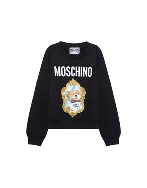 미러 테디베어 스웻셔츠