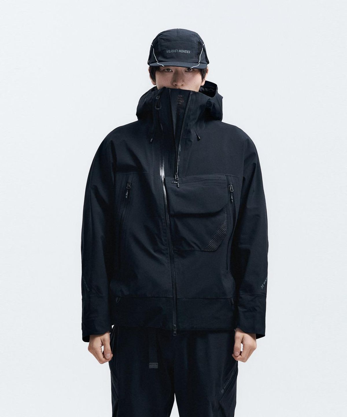 코오롱스포츠(KOLON SPORT) WM 남녀공용 STORM-S 고어 재킷 8UJGX26101BLK