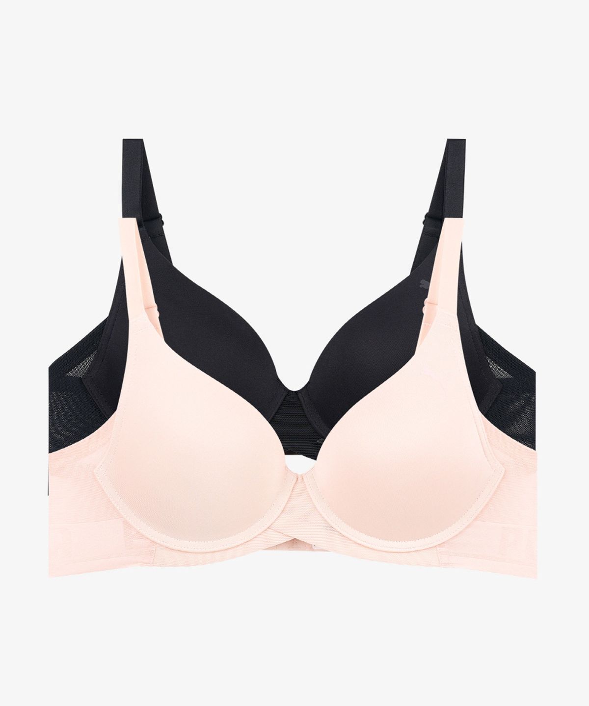 푸마 바디웨어(PUMA BODYWEAR) [2PACK] 제로핏 볼륨 브라 A팩