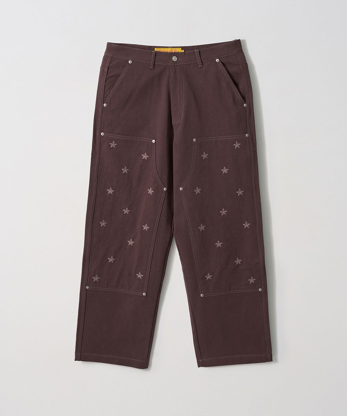 가먼츠팹(GARMENTS FAB) Star Studs Carpenter Pants (DEEP PURPLE)