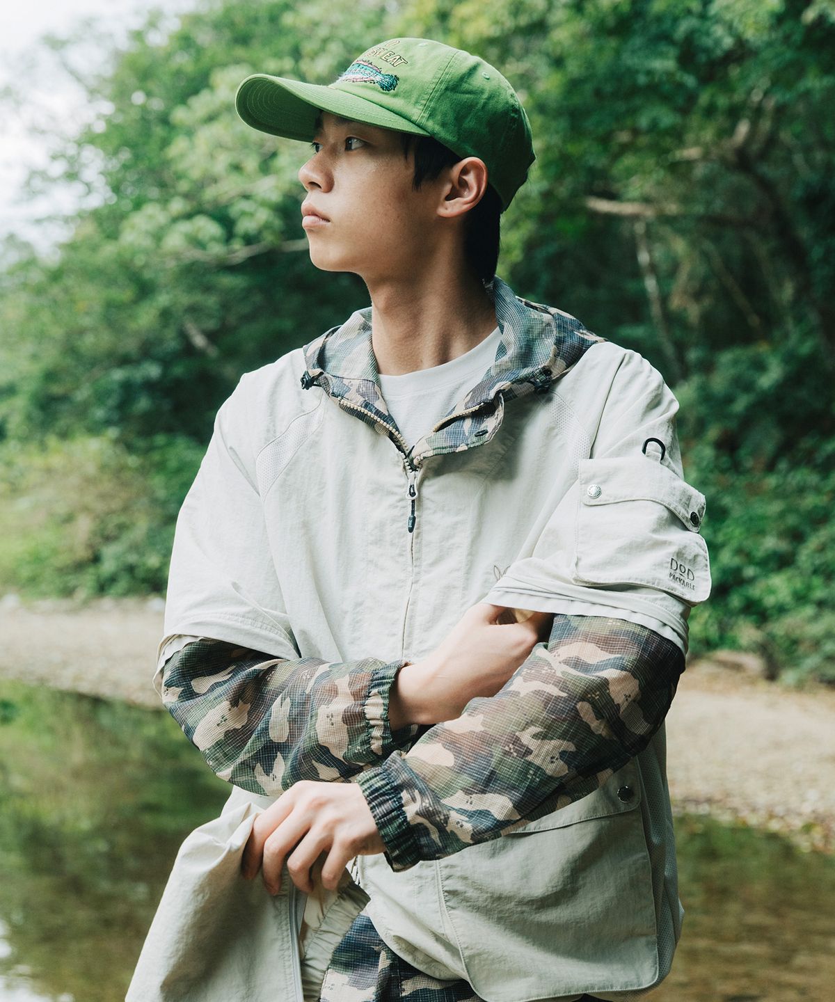 디오디(DOD) 포이포이 컨버터블 자켓(BEIGE)