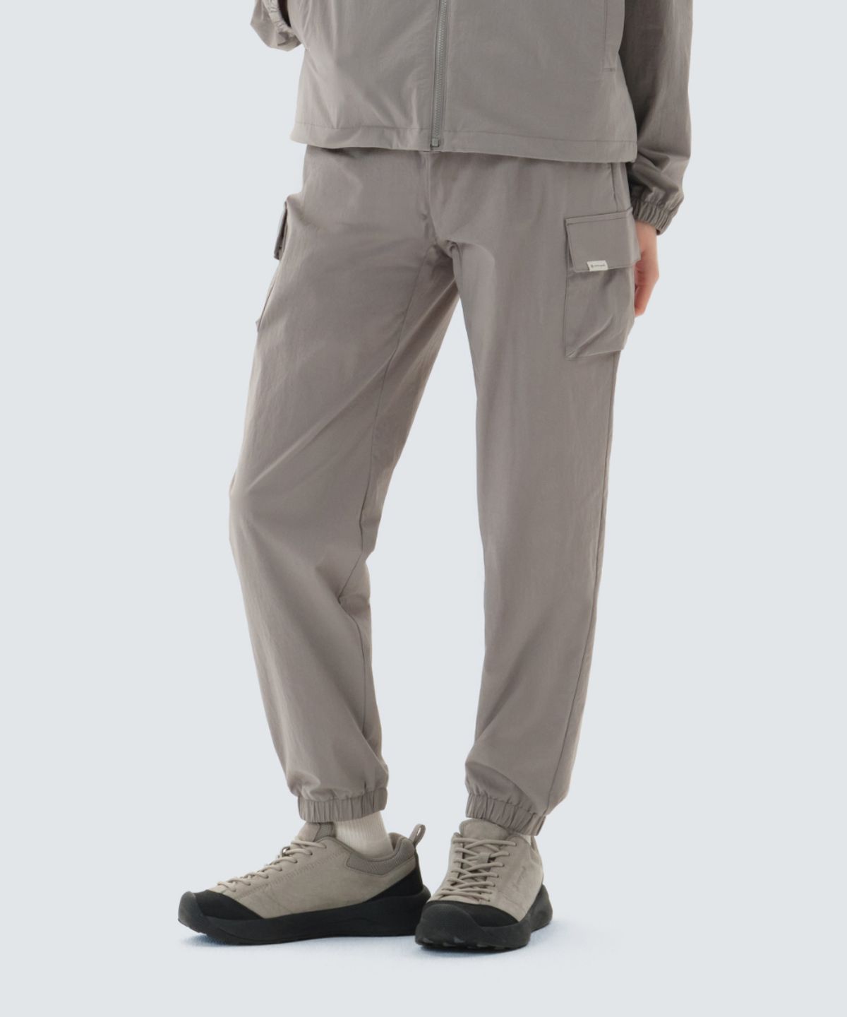 스노우피크 어패럴(SNOWPEAK APPAREL) 루트 여성 카고 조거 팬츠 (S26MWRPT61) Vintage Gray
