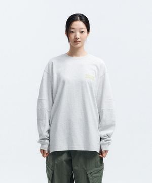 WM 남녀공용 긴팔 프린트 티셔츠 8UTBS26104LML