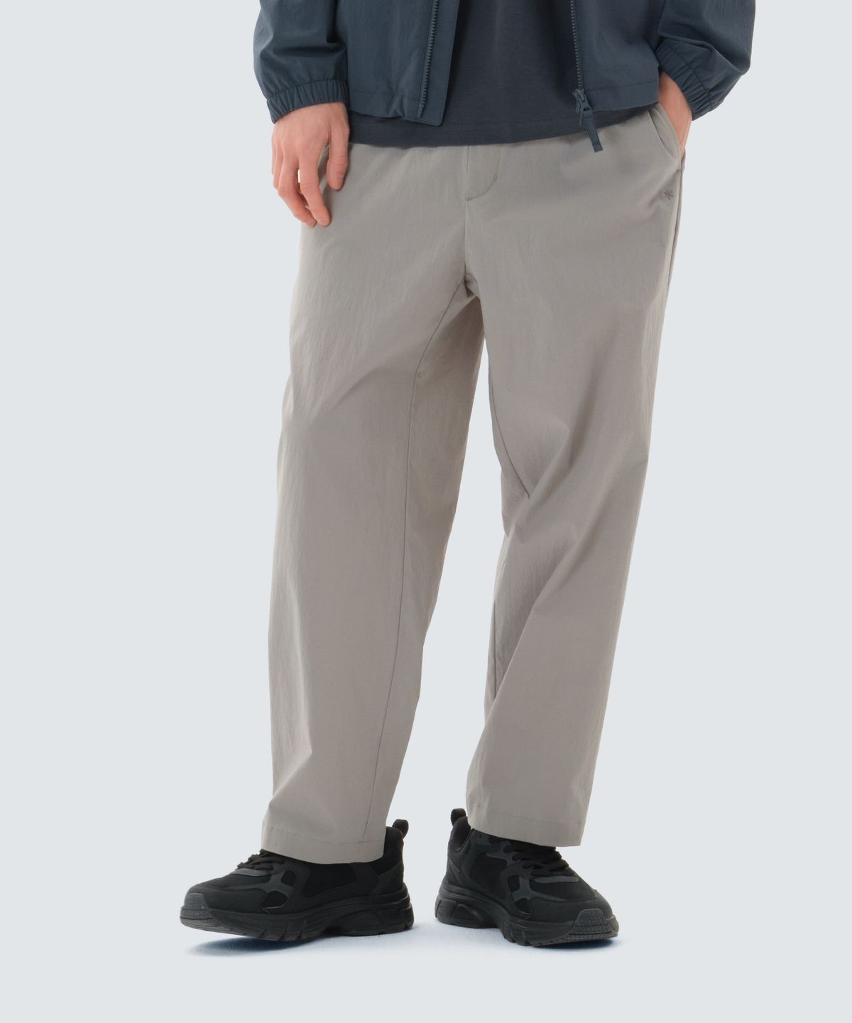 스노우피크 어패럴(SNOWPEAK APPAREL) 루트 세미 와이드 팬츠 (S26MMRPT21) Fog Gray