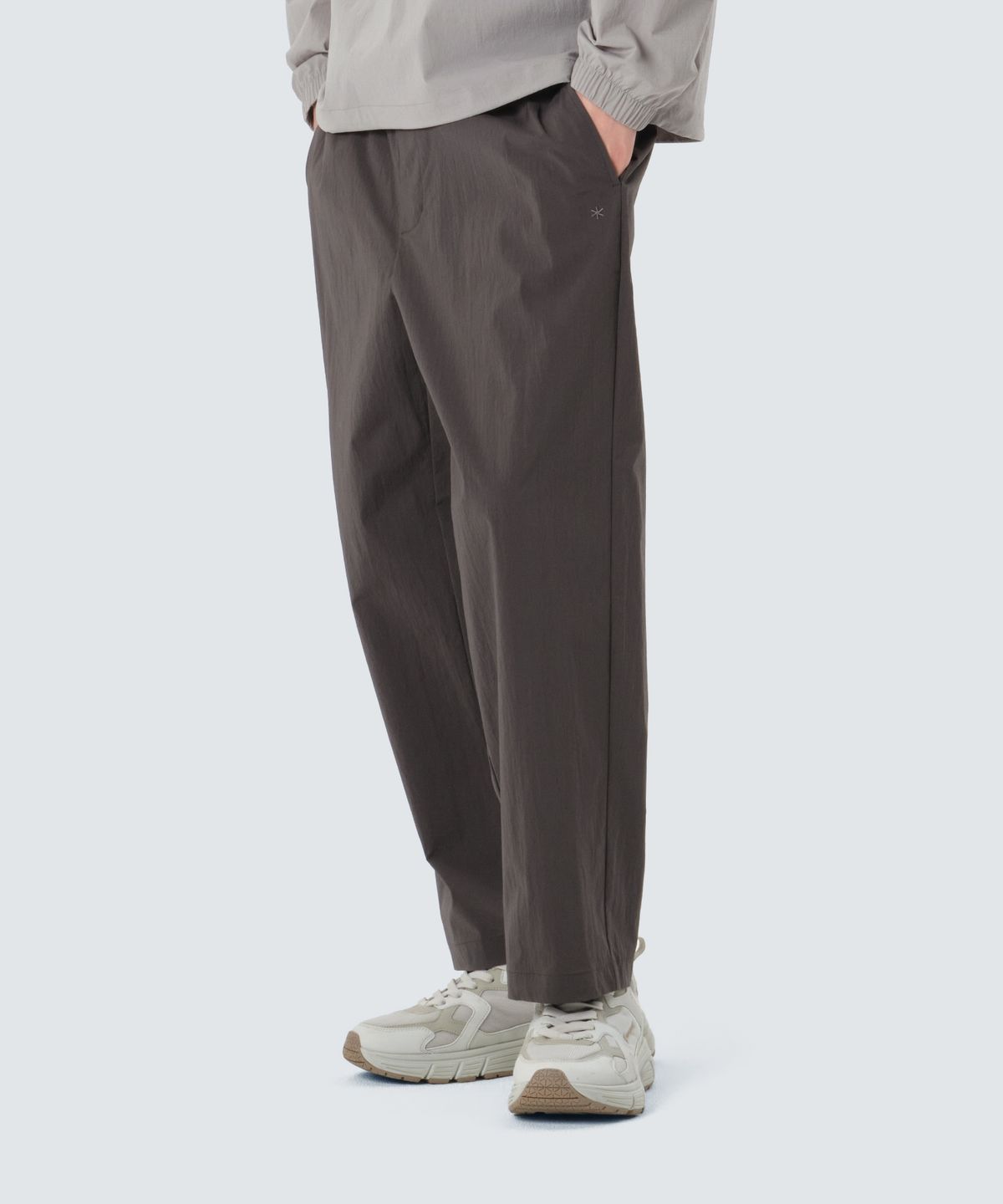 스노우피크 어패럴(SNOWPEAK APPAREL) 루트 세미 와이드 팬츠 (S26MMRPT21) Chocolate Khaki