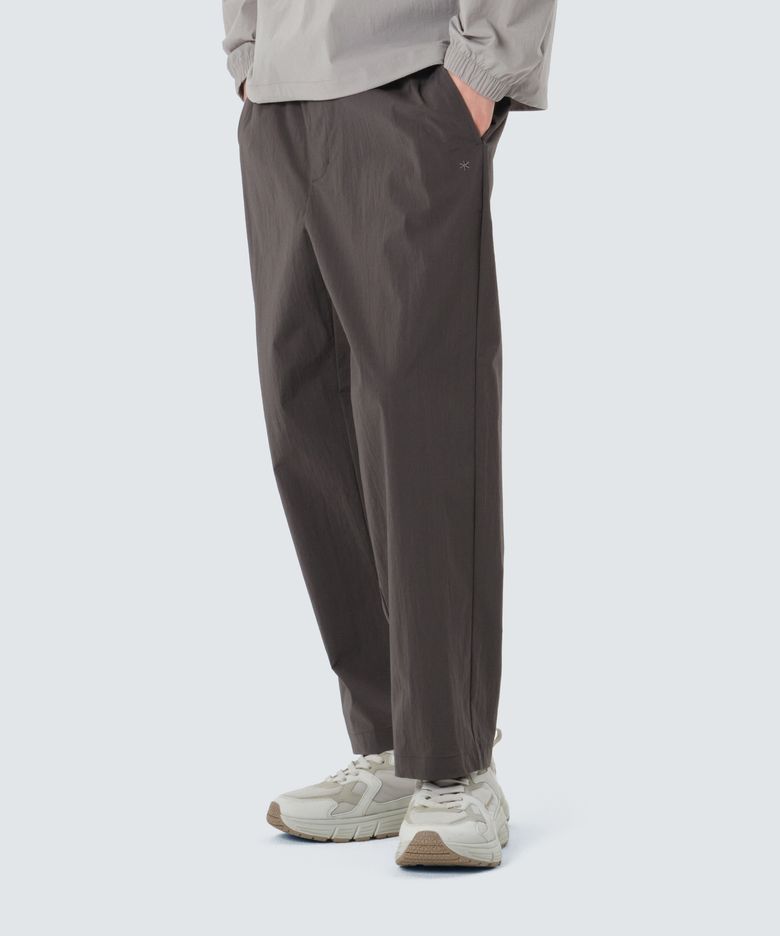 루트 세미 와이드 팬츠 (S26MMRPT21) Chocolate Khaki