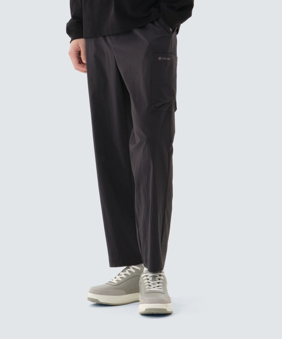 스노우피크 어패럴(SNOWPEAK APPAREL) 루트 세미 와이드 포켓 팬츠 (S26MMRPT20) Dark Charcoal