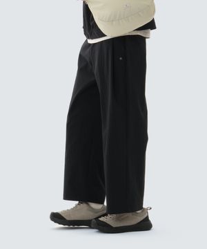 루트 여성 세미 와이드 팬츠 (S26MWRPT22) Black