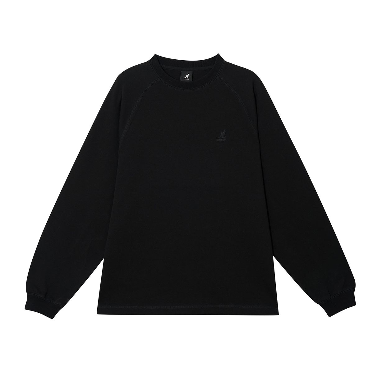 캉골(KANGOL) 펄스 래글런 롱슬리브 3548 블랙