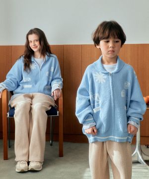 포니 클라우드 니트 가디건_소라