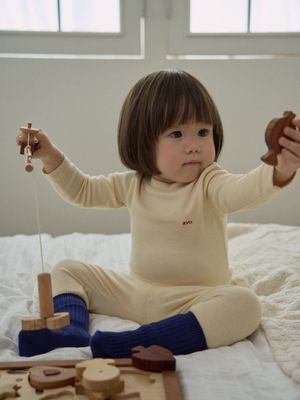 SOFT STRETCH HOMEWEAR TEE_YELLOW