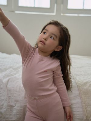 SOFT STRETCH HOMEWEAR TEE_PINK