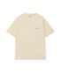 스몰 로고 티셔츠 크림