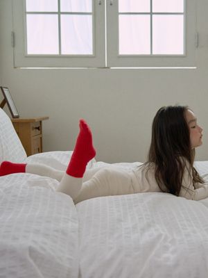 SOFT STRETCH HOMEWEAR PANTS_CREAM