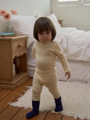 SOFT STRETCH HOMEWEAR PANTS_YELLOW