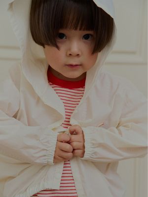 LIGHT FLOW WINDBREAKER_IVORY