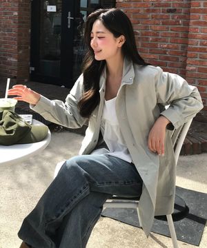 [혜진착용] 싱글 레이어 하이넥 점퍼 OH6SM2870