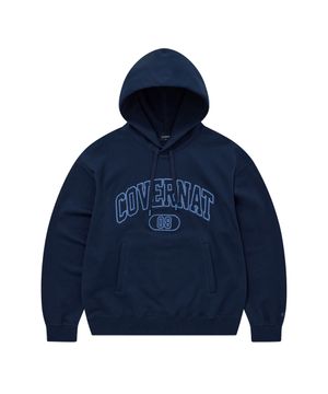 아치 로고 후디 네이비