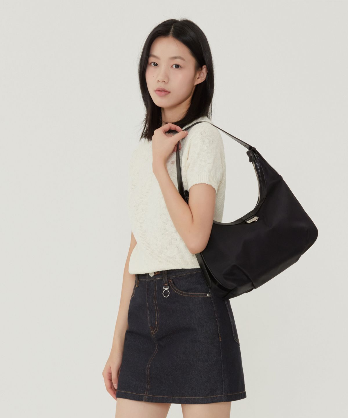 커버낫 우먼(COVERNAT WOMAN) 우먼 데일리 숄더백 블랙
