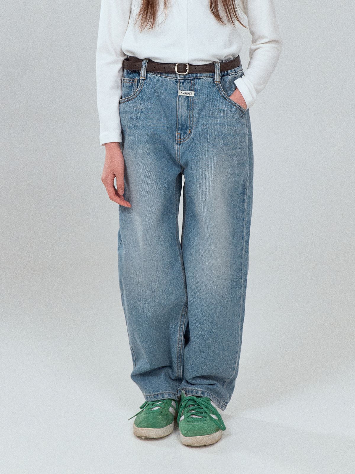 에이마켓(A-MARKET) NEWTRO DENIM PANTS_BLUE