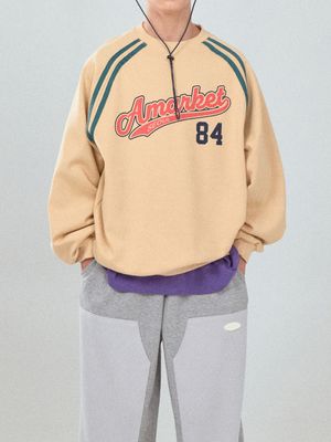 TWO-LINE 84 SWEATSHIRT_YELLOW