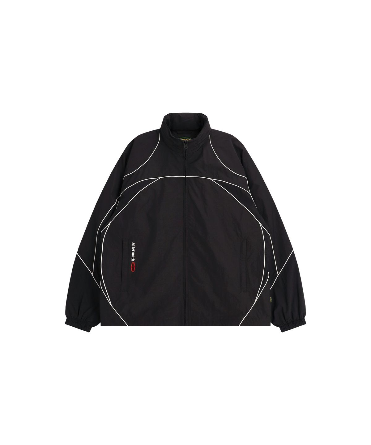 애프터매스(AFTERMATH) ATM PIPING TRACK JACKET BLACK