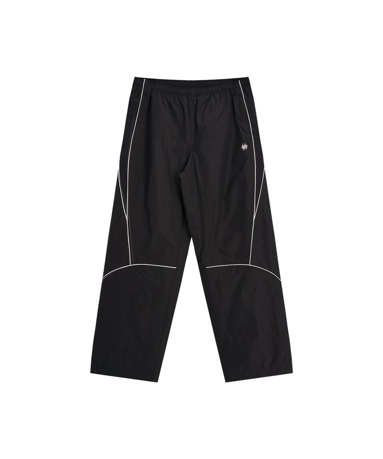 ATM PIPING TRACK PANTS BLACK