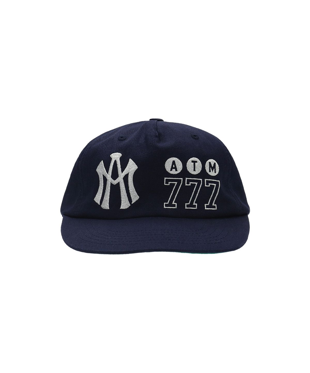 애프터매스(AFTERMATH) ATM 777 LOGO BALL CAP NAVY