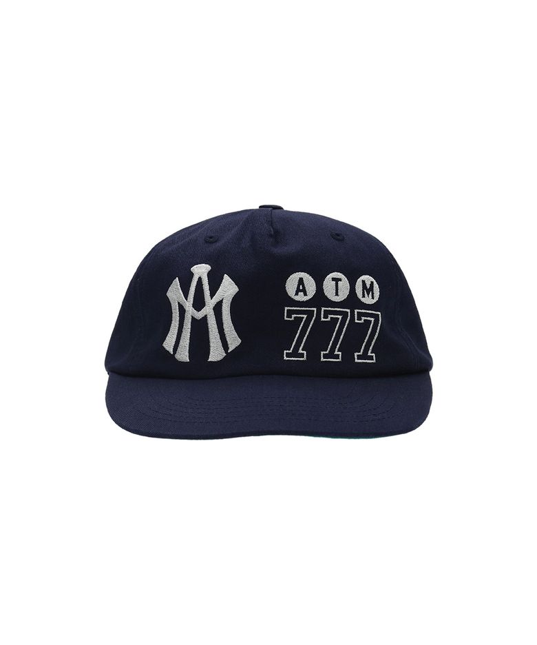 ATM 777 LOGO BALL CAP NAVY