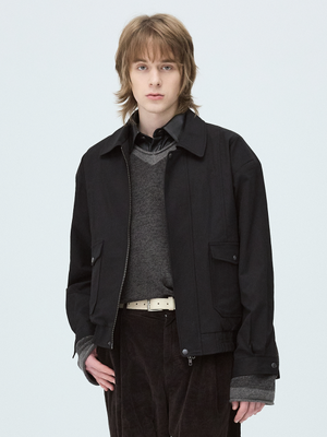 80s 빈티지 블루종