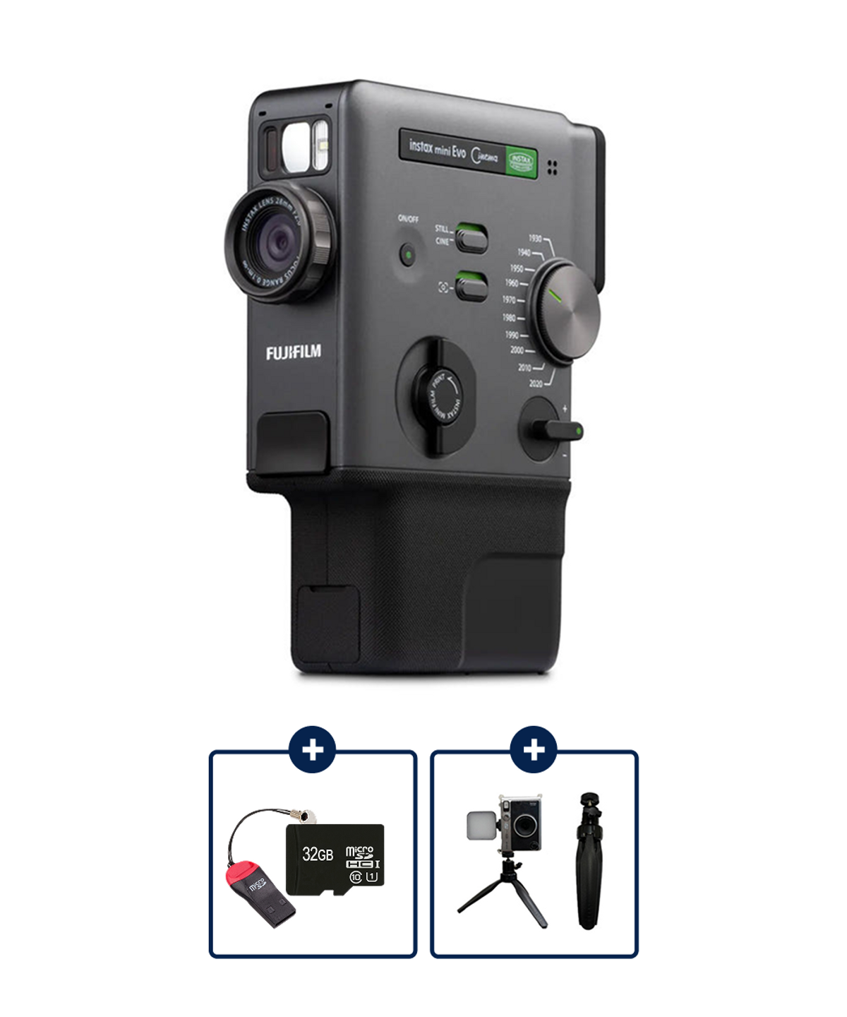 인스탁스(INSTAX) 미니에보시네마+볼헤드삼각대+32G메모리(리더기포함)