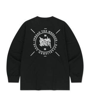 STAMP TAG LONGSLEEVE - BLACK
