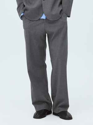 핀턱 베이직 슬랙스