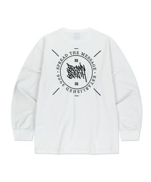 STAMP TAG LONGSLEEVE - WHITE