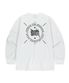 STAMP TAG LONGSLEEVE - WHITE