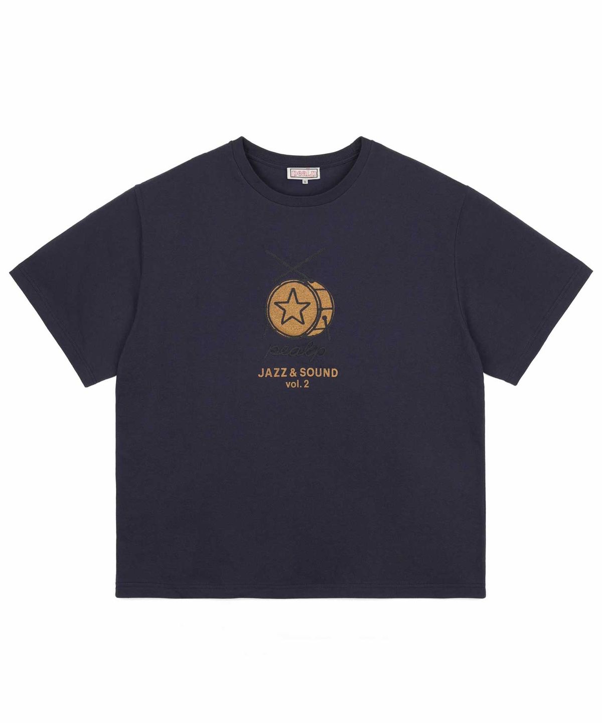 필프(PEALP) Drum Sound Over Tee 55 (NAVY)