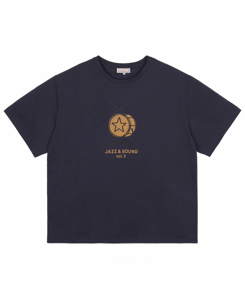 Drum Sound Over Tee 55 (NAVY)
