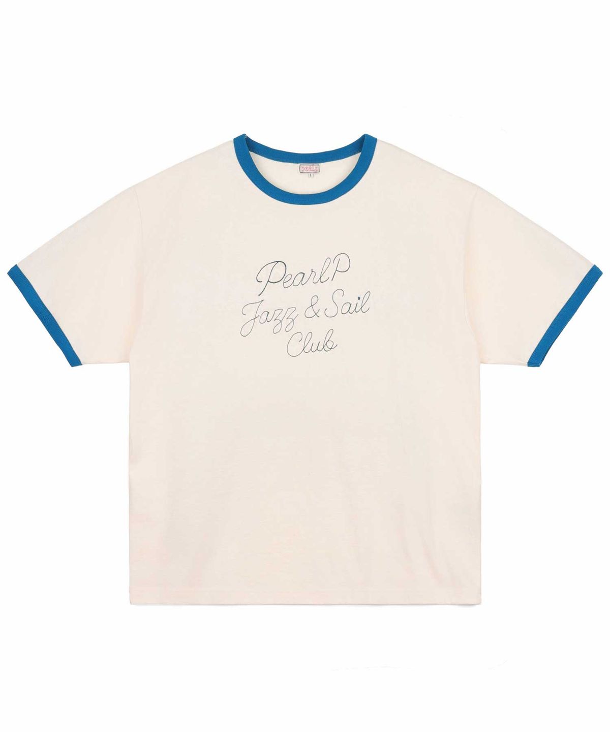 필프(PEALP) Jazz Club Crop Ringer Tee 52 (CREAM)