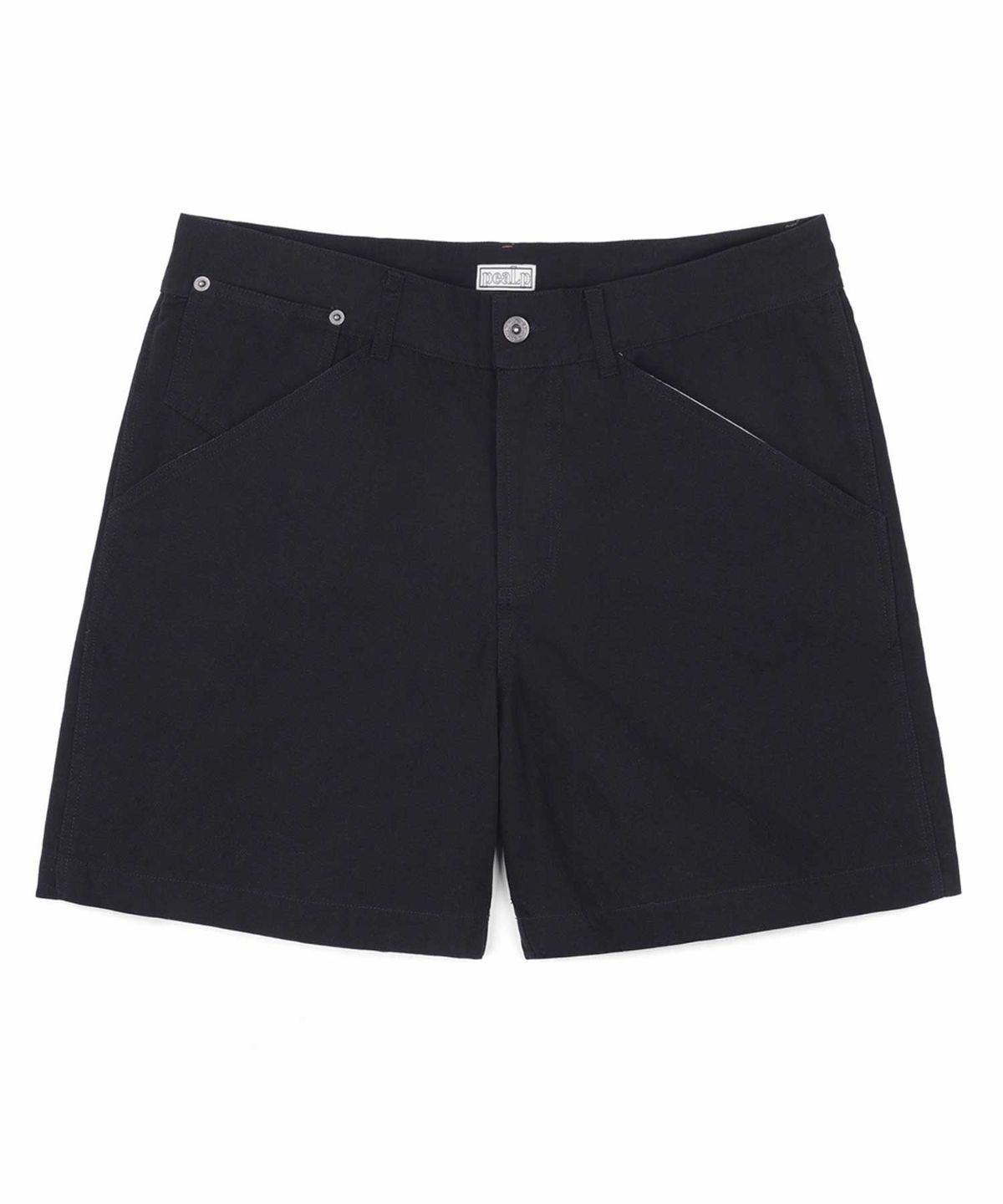필프(PEALP) Half-Cut Washed Shorts 48 (BLACK)