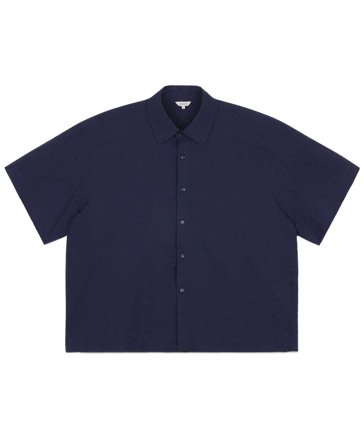 필프(PEALP) Leotige Crop Half Shirt 45 (NAVY)