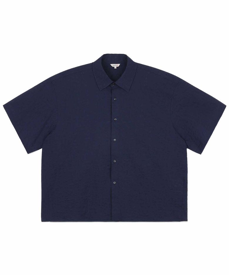 Leotige Crop Half Shirt 45 (NAVY)