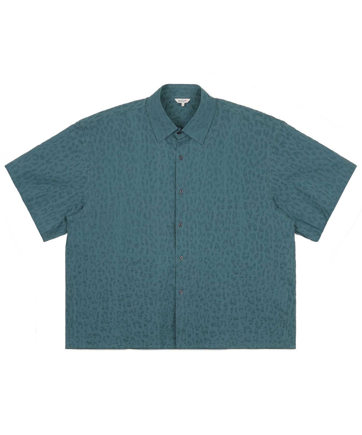 필프(PEALP) Leotige Crop Half Shirt 45 (BLUE GREEN)