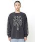 LB Life Bones Washed Long Sleeve (Charcoal)